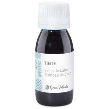 Mentholblau Farbstoff Salze und Badebomben