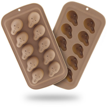 Form: Halloween 10 Totenköpfe