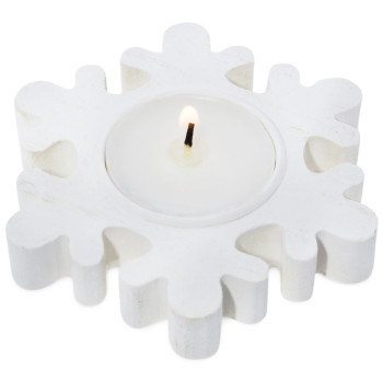 Forma na svietnik snehová vločka