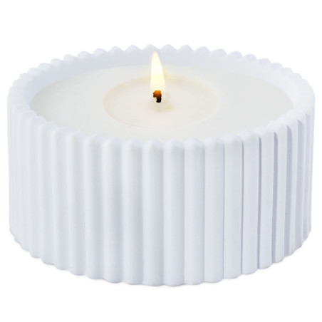 Forma pruhovaná nádoba na sviečky