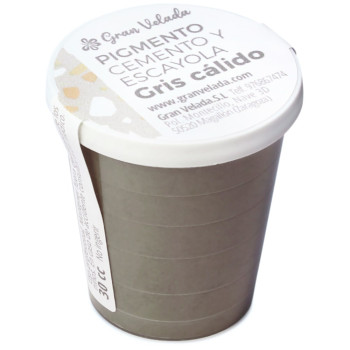 Svetlo sivý pigment na cement a sadru