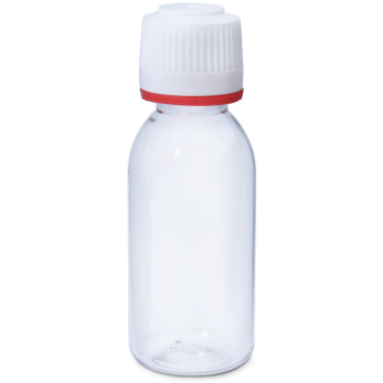 Priehľadná PET fľaša 30 ml tesniaci uzáver s kvapkadlom