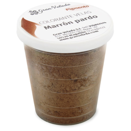 Brauner Pigmentfarbstoff für Kerzen