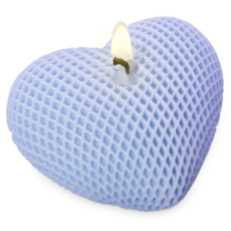 Forma na kreatívne výrobky srdce s mriežkou