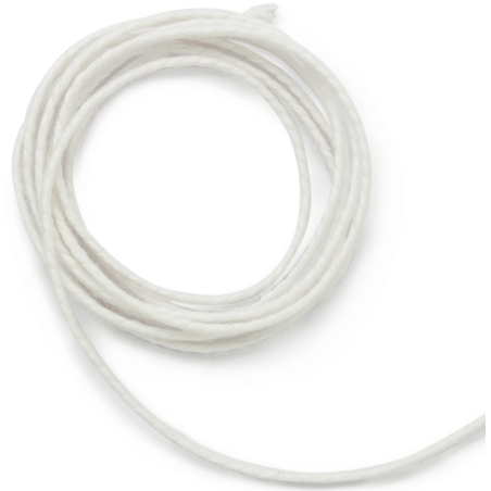 Baumwoll- und Eukalyptusdocht für Kerzen 5-6 cm