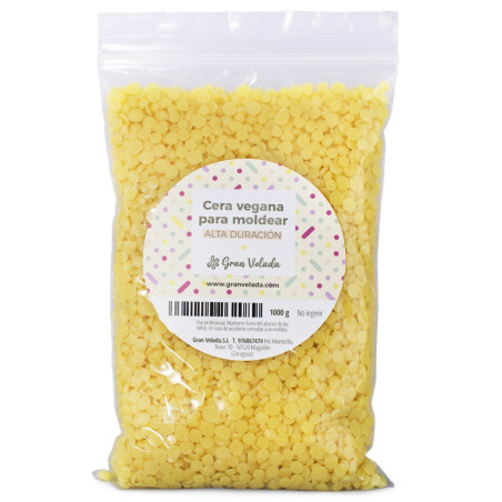 Vysoko odolný vegánsky formovací vosk