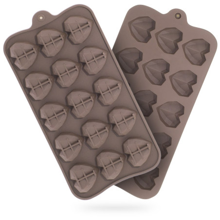 15 Schokoladenbonbons-Formen