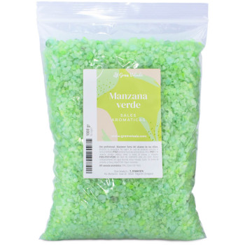 Aromatická soľ s vôňou zeleného jablka