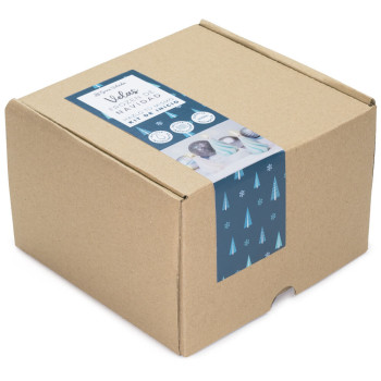 Kit na 8 frozen vianočných sviečok – materiály a návod na výzdobu domova Kit na 8 frozen vianočných sviečok – materiály a návod na výzdobu domova