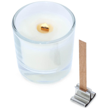 Holzdochte für Kerzen 13 × 130 mm – sauber, nachhaltig & mit Knistereffekt