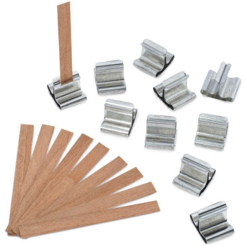 Holzdochte für Kerzen 6x60 mm | Kerzen selber machen mit Holzdocht