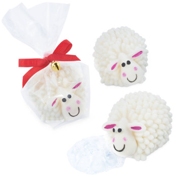 Komplettset zur Herstellung von 11 Glücksschäfchen-Seifen