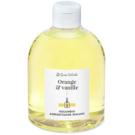 Ersatz-Lufterfrischer Mikado Orange & Vanille