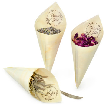 Blütenkegel Hochzeit selber machen – DIY Set | Gran Velada