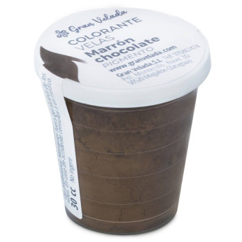 Schokoladenbrauner Pigmentfarbstoff für Kerzen