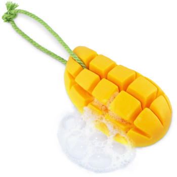 Kit como fazer sabão de manga para pendurar no chuveiro. Materiais e instruções.