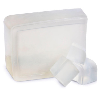 Glycerínový mydlový základ priehľadný bez sls 1kg Glycerínový mydlový základ priehľadný bez sls 1kg