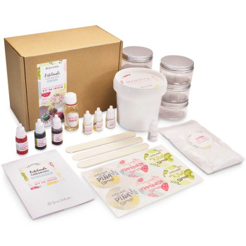 Krémové ovocné pílingy – DIY kit s návodom a materiálmi Krémové ovocné pílingy – DIY kit s návodom a materiálmi