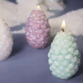 Tannenzapfenkerzen Bastelset - DIY-Weihnachtskerzen selber machen.