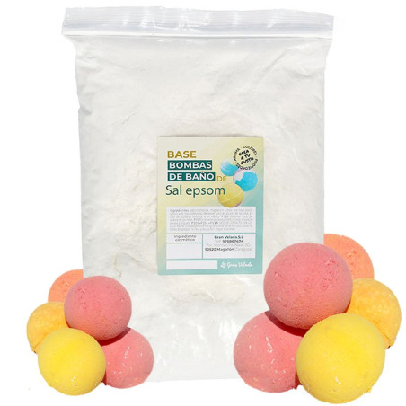 Bittersalz Badebombenbasis