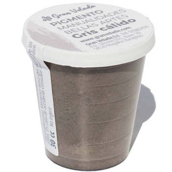 Farebný pigment na ručné práce teplá sivá