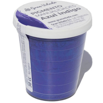Farebný pigment na ručné práce indigová modrá