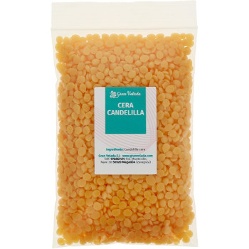 Cera de candelilla grado cosmetico