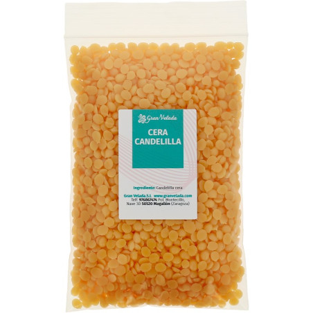 Cera de candelilla grado cosmetico