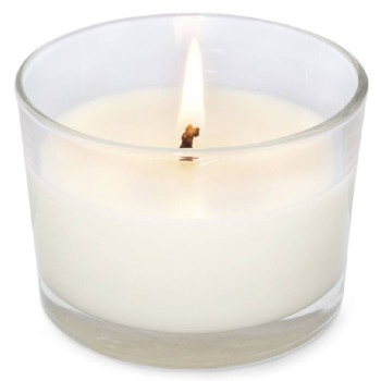 Vaso de cristal de 205 ml para velas