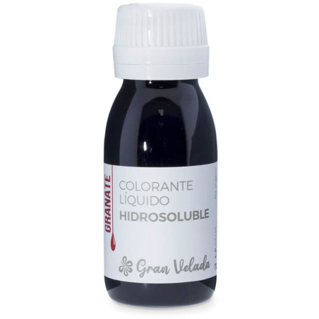 Bordové tekuté farbivo na glycerínové mydlo