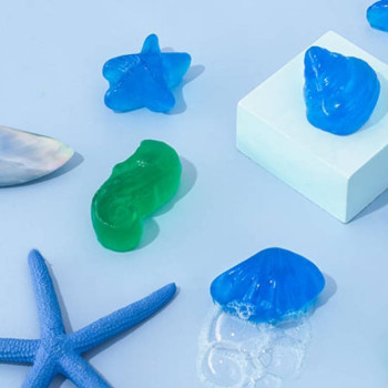 Kit zur Herstellung von handgefertigten Meeresseifen.