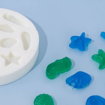 Kit zur Herstellung von handgefertigten Meeresseifen.