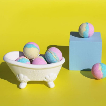 Set zu Herstellung von selbstgemachter Badebomben