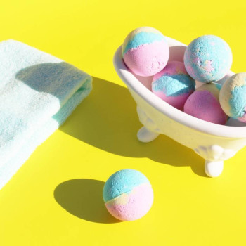 Sada ako vyrobiť bomby do kúpeľa. Materiál a návod