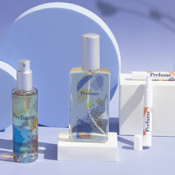 Kit zur Herstellung von selbstgemachtem Parfüm. Materialien und Anleitungen