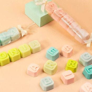 Sada ako vyrobiť písmenkové mydlo. Materiál a návod