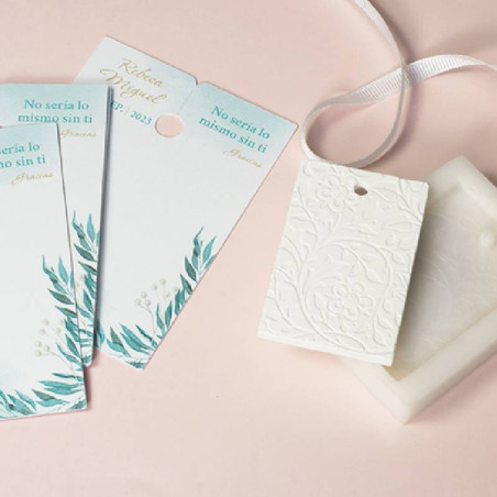 Kit zur Herstellung von Details aus Keramik mit Blumenduft. Materialien und Anleitungen