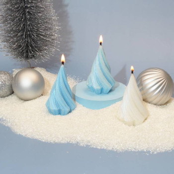 Kit na 8 frozen vianočných sviečok – materiály a návod na výzdobu domova Kit na 8 frozen vianočných sviečok – materiály a návod na výzdobu domova