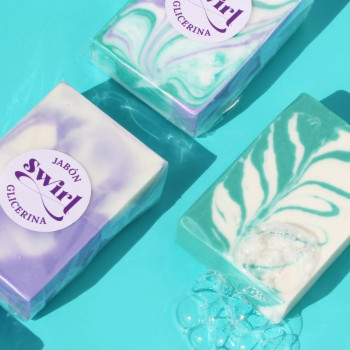 Swirl-Seifen-Kit mit weißer Basis – Materialien & Anleitung | Gran Velada