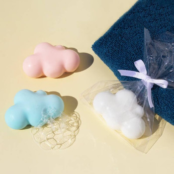 Kit como fazer sabonetes de nuvem para batizado