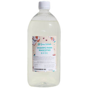 Champu base para mascotas