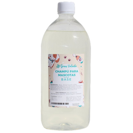 Champu base para mascotas