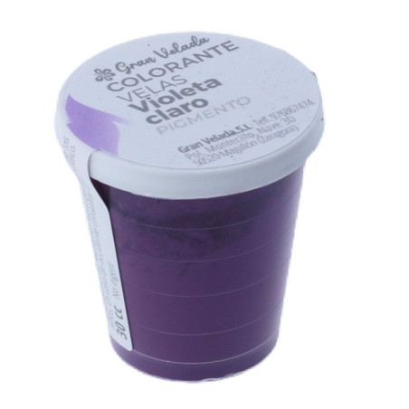 Colorante velas violeta claro pigmento