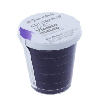 Colorante velas violeta oscuro pigmento