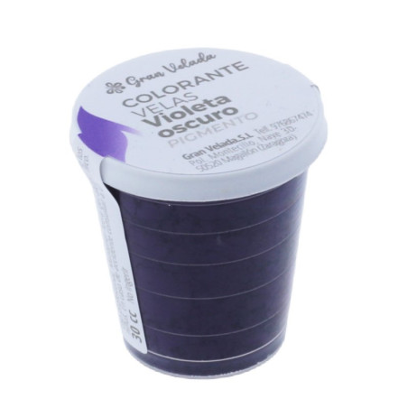 Colorante velas violeta oscuro pigmento