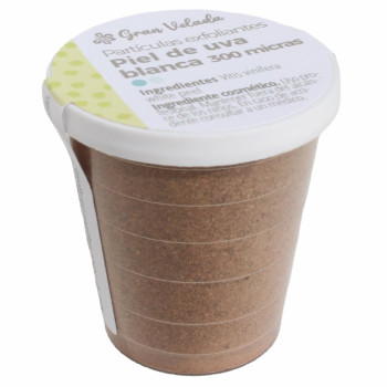 Exfoliačné častice z bielej hroznovej šupky 300 mikrónov