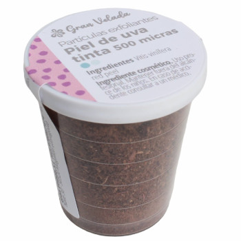 Exfoliačné častice červenej hroznovej šupky 500 mikrónov