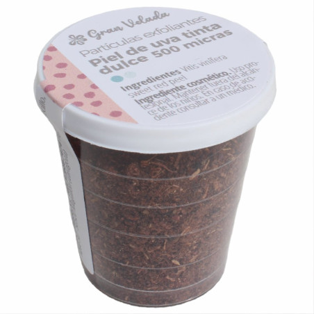 Exfoliačné častice zo sladkej červenej hroznovej šupky 500 mikrónov