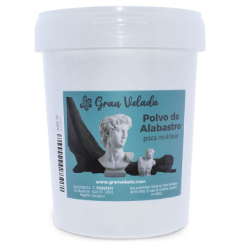 Pó de alabastro - Material premium para figuras decorativas