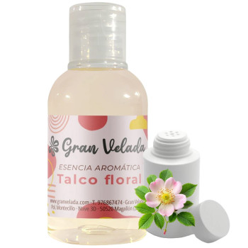Kvetinový mastenec v prášku aromatická esencia Kvetinový mastenec v prášku aromatická esencia